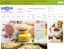 Tablet Screenshot of deroche.fr